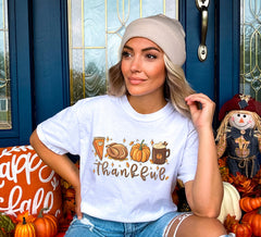 Thankful T-Shirt, Vintage Thanksgiving Shirt, Pumpkin Pie Tee, Thanksgiving Themed Gift, Thanksgiving Dinner T-Shirt, Pumpkin Patch Shirt
