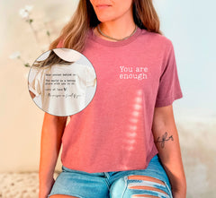 Dear Person Behind Me Shirt, You Are Enough T-Shirt, Mental Health Matters Tee, Inspirational Dress, You Matter T-Shirt, Gift for Wife, Her