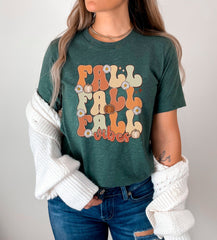 Vintage Fall Vibes Shirt, Autumn Season Tee, Pumpkin Patch Crew, Fall Themed Outfit, Fall Lover T-Shirt, Cute Fall Shirt, Fall Gift For Mom