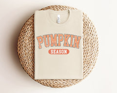 Pumpkin Season T-Shirt, Retro Pumpkin Shirt, Cute Fall Tee, Pumpkin Lover Shirt, Vintage Pumpkin Tee, Women Fall Clothing, Fall Lover Gift