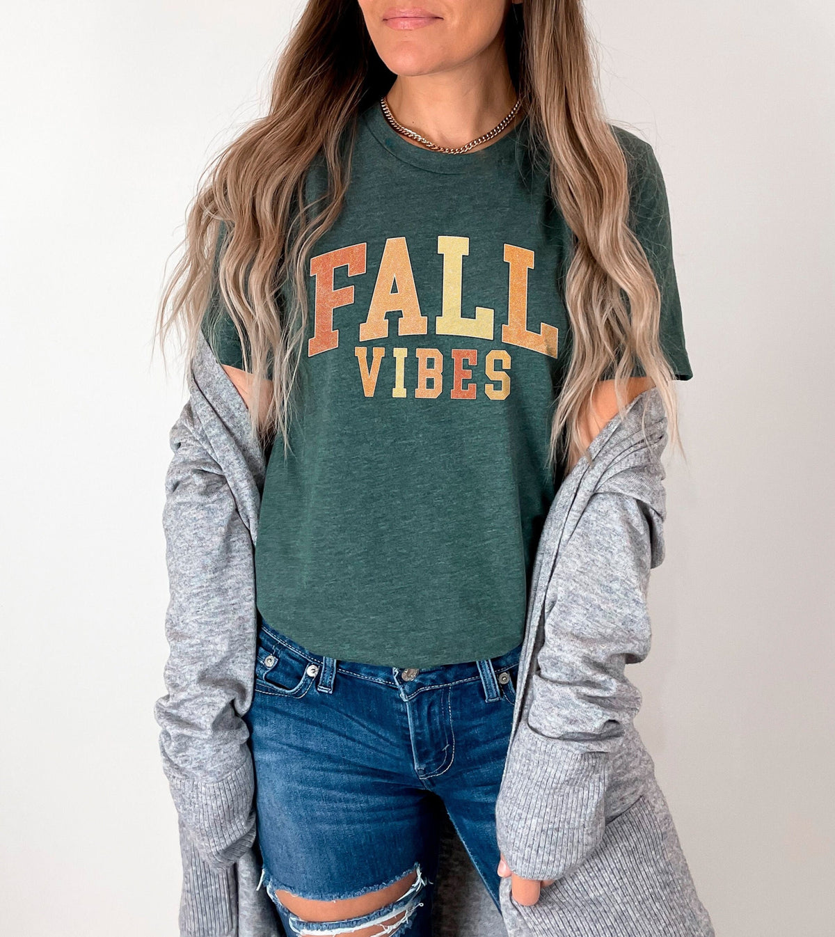Fall Vibes T-Shirt, Retro Fall Shirt, Women's Fall Apparel, Vintage Fall Tee, Cute Autumn T-Shirt, Fall Shirt For Women, Fall Lover Gift
