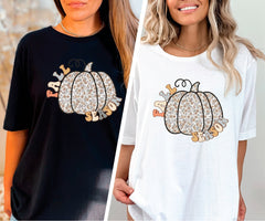 Fall Season T-Shirt, Floral Pumpkin Shirt, Pumpkin Patch Tee, Fall Clothing For Women, Pumpkin Lover Tee, Fall Season Shirt, Fall Lover Gift