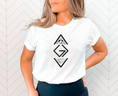 God Is Greater Than The Highs And Lows Shirt, Minimalist Christian T-Shirt, Bible Verse Shirt Women, Jesus Lover Shirt, Religious Clothing