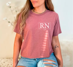 Registered Nurse Shirt, Nurse Pocket Tee, Registered Nurse Gifts, Nurse Crewneck, Nursing Student, RN Graduation Gift, Registered Nurse