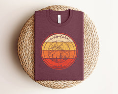 Explore More Shirt, Adventure Shirt, Camping T-Shirt, Sun And Mountain T-Shirt, Sunset Shirt, Hiking Tee, Outdoor Shirt, Adventurer Gift