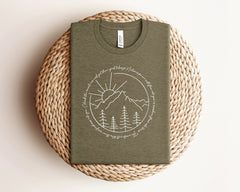 Sun And Mountain Shirt, Adventure T-Shirt, Camping Shirt, Hiker T-Shirt, Mountain Shirt, Nature Lover Shirt, Vacation Shirt, Camping Gift