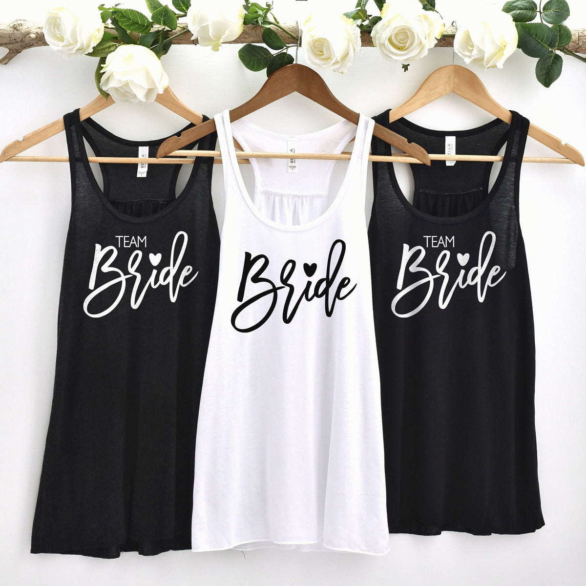Bride Tank Top, Bachelorette Racerback, Team Bride Tank Top, Bride T-Shirt, Bachelorette Shirt, Gift For Bride, Bachelorette Party Outfit