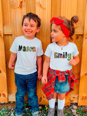 Custom Halloween Shirt For Kids, Personalized Halloween Name Shirt, Halloween Matching Shirt, Kids Halloween Shirt, Personalized Spooky Gift