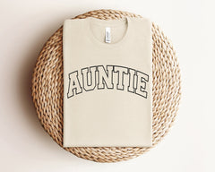Auntie Shirt, Cool Aunt Shirt, Pregnancy Announcement Aunt Shirt, Aunt Life Shirt, Favorite Aunt Shirt, Shirt For Aunt, Aunt Gift From Niece