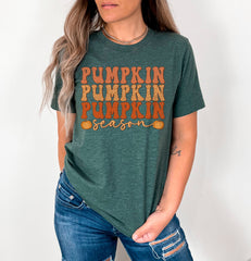 Pumpkin Season T-Shirt, Pumpkin Patch Shirt, Vintage Pumpkin Tee, Fall Vibes Shirt, Women Fall Clothing, Fall Lover Gift, Pumpkin Spice Tee