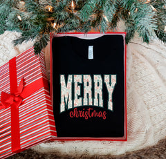 Merry Christmas Shirt, Christmas Crewneck, Women Christmas Shirt, Christmas Shirt For Wife, Xmas T-Shirt, Mom Christmas Gift From Daughter