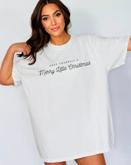 Have Yourself A Merry Little Christmas Shirt, Merry Christmas Shirt, Womens Christmas Shirt, Christmas Crewneck, Christmas Gift For Her