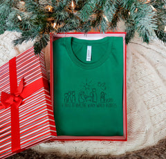 A Thrill Of Hope The Weary World Rejoices Shirt, Christian Christmas Shirt, Jesus Christmas, Religious Tshirts, Nativity Scene, Xmas Gift