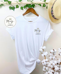 Custom Mrs. Shirt, Future Mrs Shirt, Engagement Party, Custom Bride Shirt, Engagement Shirts, Future Mrs Gift, Bride To Be, Engagement Gifts
