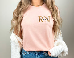 Custom Registered Nurse Shirt, Personalized RN Shirt, Nurse Pocket Shirt, Registered Nurse Gift, Nurse Life T-Shirt, RN Graduation Gift