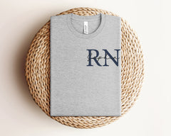 Custom Registered Nurse Shirt, Personalized RN Shirt, Nurse Pocket Shirt, Registered Nurse Gift, Nurse Life T-Shirt, RN Graduation Gift