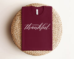 Thankful Grateful Blessed Shirt, Thanksgiving Shirt, Fall T Shirt,  Fall Shirt, Fall Teacher Shirt, Thankful Mom Shirt, Thanksgiving Tee