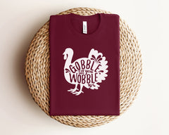 Thanksgiving Shirts, Family Thanksgiving Shirts, Gobble Till You Wobble Shirt, Funny Thanksgiving T Shirts, Matching Shirts, Feast Shirts