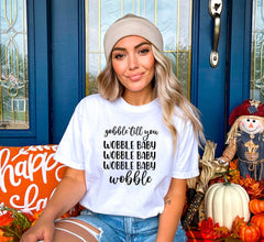 Thanksgiving Shirts, Gobble Till You Wobble Shirt, Family Matching Shirts, Funny Thanksgiving Shirts, Funny Tshirt, Turkey Shirt, Unisex Tee