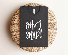 Thanksgiving Shirts, Family Thanksgiving Shirts, Oh Snap Shirt, Funny Thanksgiving Shirt, Autumn Shirt, Turkey Shirt, Wishbone Shirt