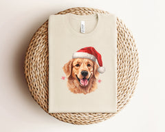 Christmas Dog Shirt, Dog Lover Tshirt, Dog Mom Shirt, Cute Christmas Shirt, Xmas, Santa Dog Shirt, Christmas Animal Shirt, Christmas Gift