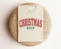 Christmas Season Shirt, Retro Christmas Shirt, Womens Christmas Shirt, Christmas Crewneck, Merry Christmas, Mom Christmas Gift From Daughter