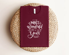 Most Wonderful Time Of The Year Shirt, Family Matching Christmas Shirts, Christmas Family Tshirt, Most Wonderful Time Shirt, Christmas Gifts