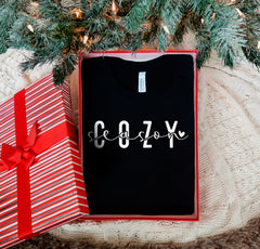 Cozy Season Christmas Shirt, Cozy Vibes Shirt, Holiday Fashion, New Year Shirt, Christmas Crew, Christmas Vibes, Mommom Gift, Cozy Season