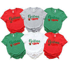 Christmas Crew Shirt, Christmas Family Shirts, Family Christmas Shirt, Family Matching Christmas Tshirt, Winter Clothing, Christmas Gifts