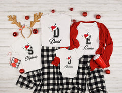 Custom Family Christmas Shirt, Family Christmas Name Shirt, Personalized Christmas Family T-Shirt, Family Christmas Shirts, Christmas Gifts