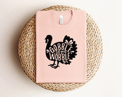 Thanksgiving Shirts, Family Thanksgiving Shirts, Gobble Till You Wobble Shirt, Funny Thanksgiving T Shirts, Matching Shirts, Feast Shirts