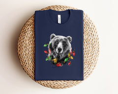 Christmas Bear Shirt, Funny Christmas Shirt, Christmas Family Shirts, Christmas Animal Shirt, Holiday Tshirts, Winter Shirts, Christmas Gift