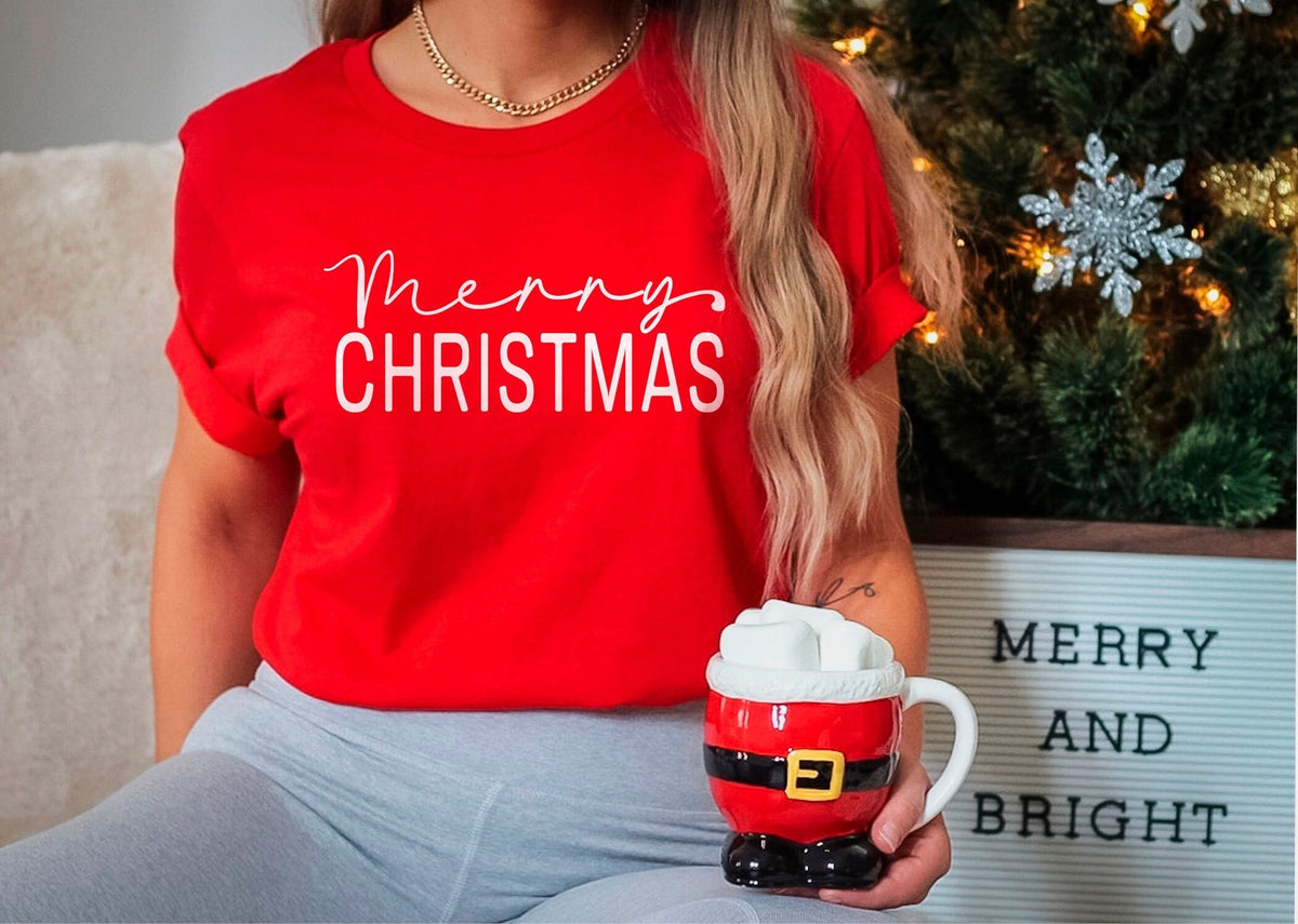 Merry Christmas Shirt, Xmas Crewnecks, Christmas Shirts, Winter Clothing, Christmas Presents, Holiday Tshirts, Christmas Gift For Mom