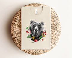 Christmas Bear Shirt, Funny Christmas Shirt, Christmas Family Shirts, Christmas Animal Shirt, Holiday Tshirts, Winter Shirts, Christmas Gift