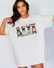 Christmas Dogs Shirt, French Bulldog Christmas Shirt, Christmas Animal Shirt, Xmas, Dog Lover Tshirt, Funny Christmas Shirt, Christmas Gift