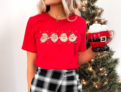 Retro Santa Christmas Shirt, Santa Claus Tshirt, Vintage Christmas, Holiday Tshirts, Unisex, Vintage Santa, Xmas Crewneck, Christmas Gift
