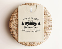 Farm Fresh Christmas Trees, Christmas Shirts Women, Christmas Holiday Shirt, Christmas Women Shirt, Christmas Farm Shirt, Christmas Gift Tee