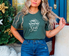 Most Wonderful Time Of The Year Shirt, Family Matching Christmas Shirts, Christmas Family Tshirt, Most Wonderful Time Shirt, Christmas Gifts