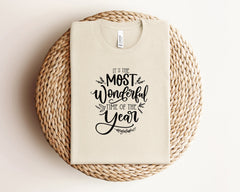 Most Wonderful Time Of The Year Shirt, Family Matching Christmas Shirts, Christmas Family Tshirt, Most Wonderful Time Shirt, Christmas Gifts