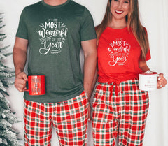 Most Wonderful Time Of The Year Shirt, Family Matching Christmas Shirts, Christmas Family Tshirt, Most Wonderful Time Shirt, Christmas Gifts