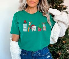 Dental Christmas Shirt, Cute Tooth Shirt, Christmas Dentist Shirt, Funny Christmas Shirt, Dentist Gift, Dental Shirts, Xmas, Christmas Gift