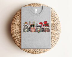 Christmas Raccoon Shirt, Funny Christmas Shirt, Christmas Animals, Cute Christmas Shirt, Raccoon Gifts, Animal Lover Shirt, Christmas Gift