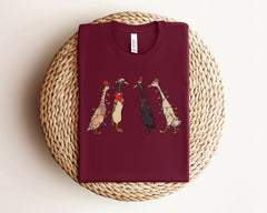 Christmas Ducks Shirt, Christmas Animal Shirt, Funny Christmas Shirt, Christmas Farm Shirt, Duck Tee, Farmer Christmas Shirt, Christmas Gift