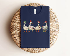 Christmas Ducks Shirt, Funny Christmas Shirt, Christmas Animals, Holiday Tshirts, Christmas Crewneck, Cute Christmas Shirt, Christmas Gift