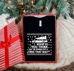 Bend Over And I'll Show You Christmas Shirt, Funny Christmas Couples Tshirt, Couple Matching Christmas Shirts, Wife Gift Christmas, Crewneck