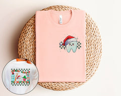 Flossing Around The Dentistree Shirt, Christmas Dentist Shirt, Dentistry Christmas Tshirt, Dental Christmas Shirt, Xmas Dental Hygiene Gifts