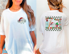 Flossing Around The Dentistree Shirt, Christmas Dentist Shirt, Dentistry Christmas Tshirt, Dental Christmas Shirt, Xmas Dental Hygiene Gifts
