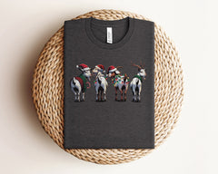 Christmas Goat Shirt, Goat Lover Animal Christmas, Funny Christmas Shirt, Christmas Farm Animals, Farm Girl Shirt, Farmer Christmas Gift