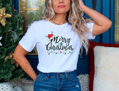 Merry Christmas Shirt, Christmas Tees For Family, Xmas Crewneck, Christmas Shirts, Winter Clothing, Holiday Tshirts, Unique Christmas Gift