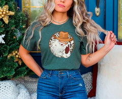 Cowboy Santa Christmas Shirt, Retro Santa Shirt, Western Christmas Shirt, Xmas, Cute Christmas Shirt, Cowgirl Christmas Tee, Christmas Gifts
